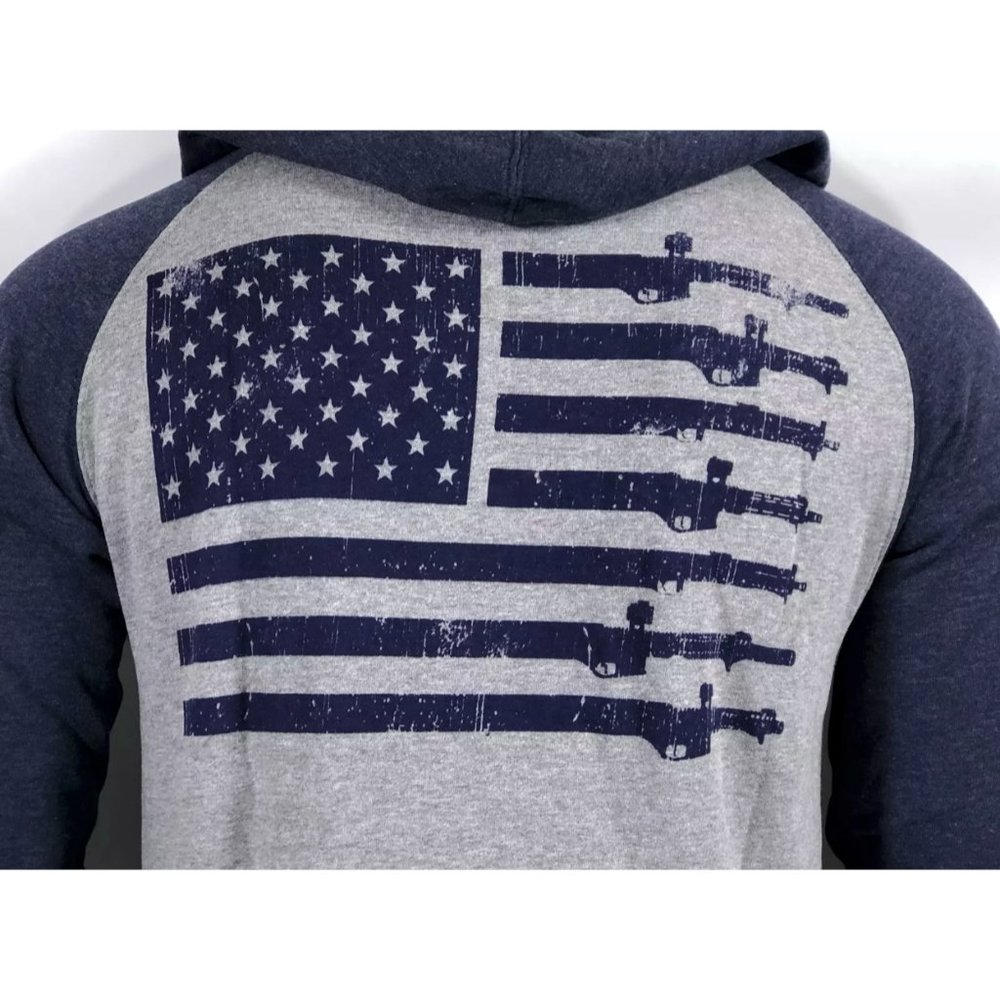 Howitzer Style Men's Hoodie FORGED IN FREEDOM Mili - Picture 6 of 14